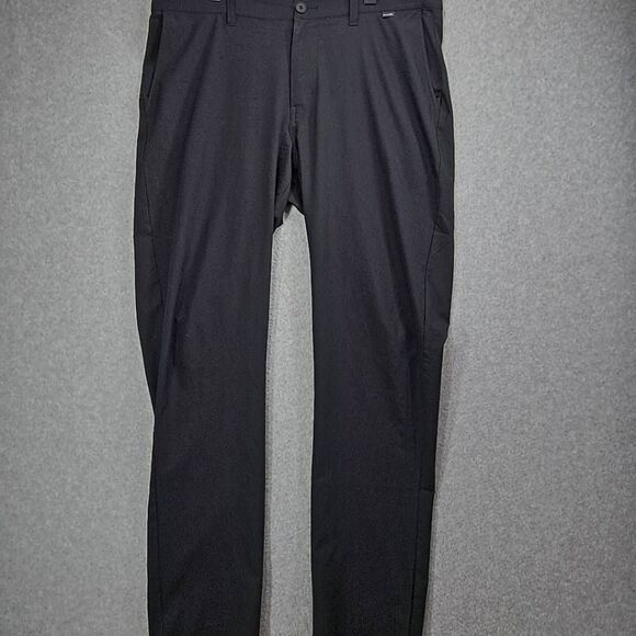 Travis Mathew Golf Pants 36x34 Black Performance - Picture 1 of 11